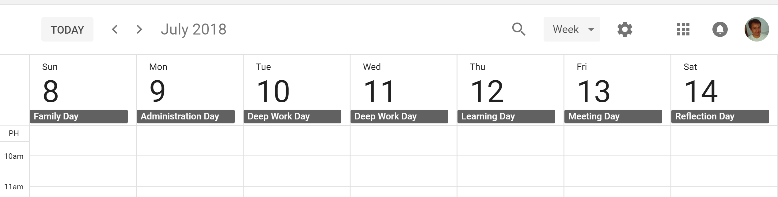 calendar